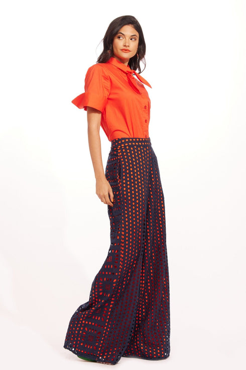Hollis Pant - Grenada Eyelet